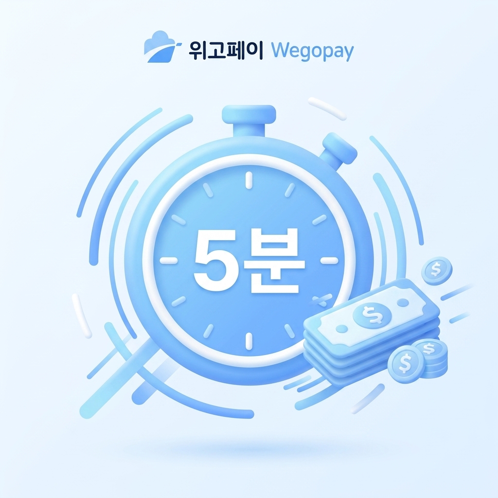 5분 내 빠른 입금